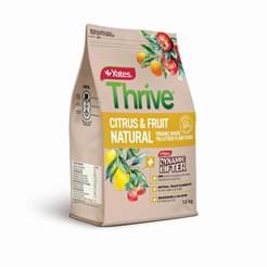 Yates 1.5kg Thrive Natural Citrus & Fruit Organic Based Pelletised Plant Food