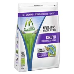 Munns Professional 2.5kg Kikuyu Premium Lawn Seed Blend