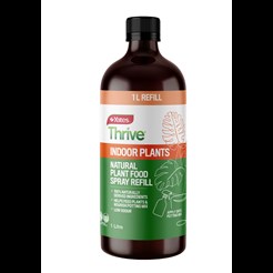 Yates 1L Thrive Natural Indoor Plant Food Spray Refill