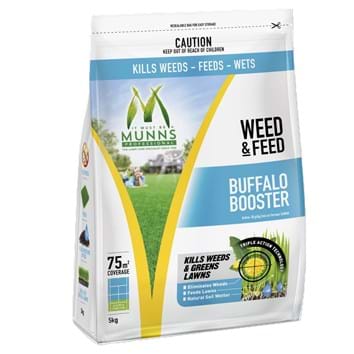 Munns Professional buffalo booster weed feed