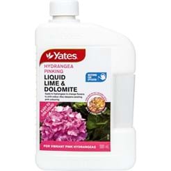 Yates 500mL Hydrangea Pinking Liquid Lime & Dolomite Fertiliser & Soil Alkaliser