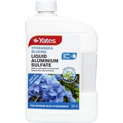 Yates 500mL Hydrangea Blueing Liquid Aluminium Sulphate Fertiliser & Soil Acidifer